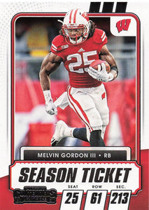 2021 Contenders Draft Picks Football Melvin Gordon III #64