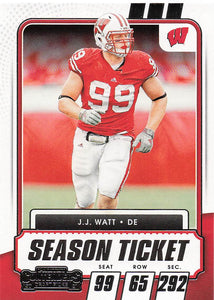2021 Contenders Draft Picks Football J.J. Watt #79