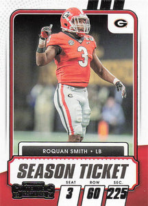 2021 Contenders Draft Picks Football Roquan Smith #85
