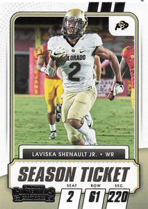 2021 Contenders Draft Picks Football Laviska Shenault Jr. #98