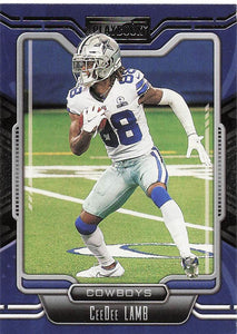 2021 Playbook Football CeeDee Lamb #25