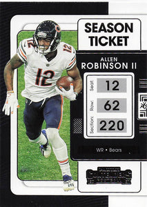 2021 Contenders Football Allen Robinson II #18