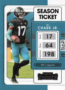 2021 Contenders Football DJ Chark Jr. #44