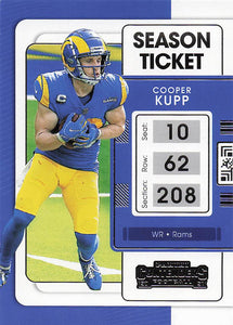 2021 Contenders Football Cooper Kupp #55