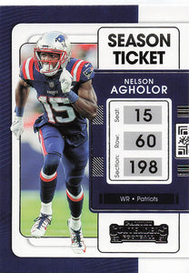 2021 Contenders Football Nelson Agholor #67
