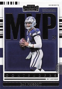 2021 Contenders Football MVP Dak Prescott #MVP-DPR