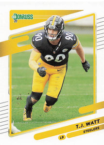 2021 Donruss Football  T.J. Watt #22