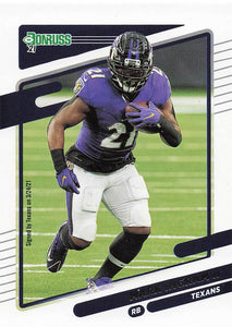 2021 Donruss Football  Mark Ingram II #38
