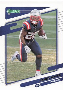 2021 Donruss Football  James White #50