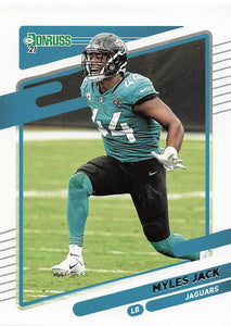 2021 Donruss Football  Myles Jack #138