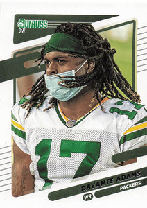 2021 Donruss Football Variation Davante Adams #158