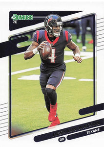 2021 Donruss Football  Deshaun Watson #163