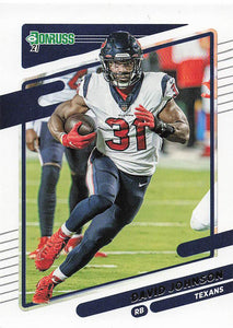 2021 Donruss Football  David Johnson #165