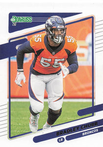2021 Donruss Football  Bradley Chubb #182