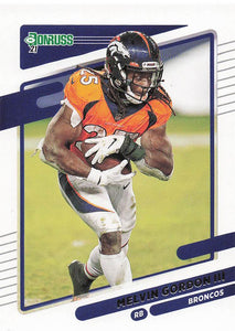 2021 Donruss Football  Melvin Gordon III #184