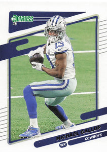 2021 Donruss Football  Michael Gallup #192