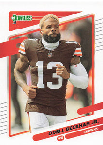 2021 Donruss Football Variation Odell Beckham Jr. #198