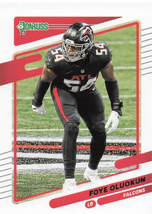 2021 Donruss Football  Foye Oluokun #236