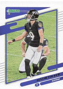 2021 Donruss Football  Justin Tucker #240