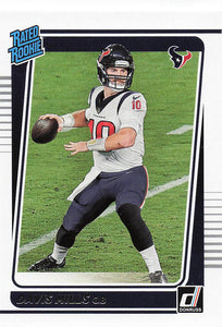 2021 Donruss Football  Davis Mills #273 RC