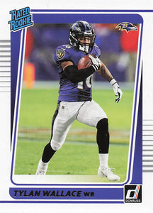 2021 Donruss Football  Tylan Wallace #274 RC