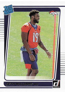 2021 Donruss Football  Seth Williams #299 RC