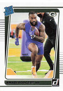 2021 Donruss Football  Amari Rodgers #303 RC