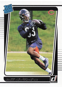 2021 Donruss Football  Dazz Newsome #320 RC