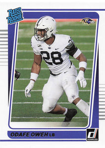 2021 Donruss Football  Odafe Oweh #345 RC