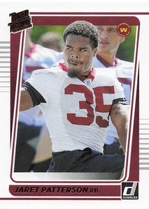 2021 Donruss Football Portrait Jaret Patterson #298 RC