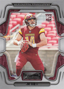 2022 Playbook Football Sam Howell #105 RC