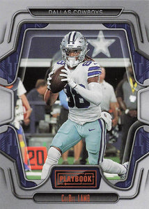 2022 Playbook Football Orange CeeDee Lamb #90