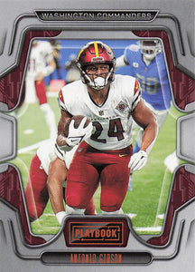 2022 Playbook Football Orange Antonio Gibson #100