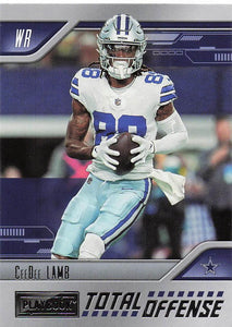 2022 Playbook Football Total Offense CeeDee Lamb #TO-17