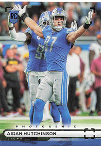 2022 Chronicles Football Photogenic Aidan Hutchinson #PH-42 RC