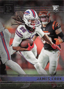 2022 Chronicles Football Panini James Cook #PA-12 RC