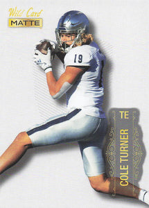 2022 Wild Card MATTE White Cole Turner #MB-22