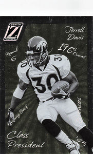 2022 Zenith Class President Terrell Davis #CP-1995