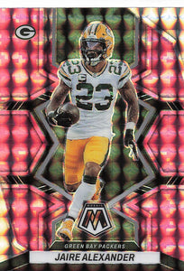 2022 Mosaic Football Camo Pink Mosaic Jaire Alexander #72