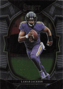 2022 Select Football Lamar Jackson #73