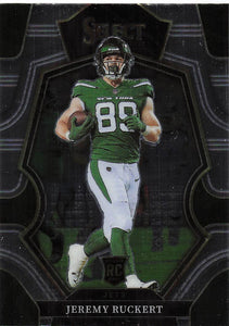 2022 Select Football Jeremy Ruckert #176 RC