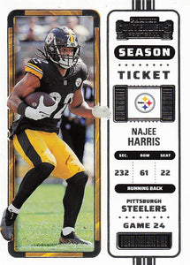 2022 Contenders Football Najee Harris #97