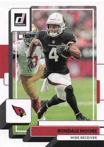 2022 Donruss Football Rondale Moore #4