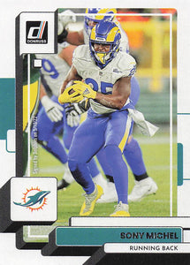2022 Donruss Football Sony Michel #16