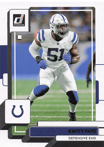 2022 Donruss Football Kwity Paye #54