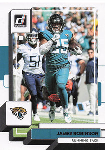2022 Donruss Football James Robinson #62