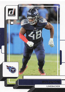 2022 Donruss Football Bud Dupree #72
