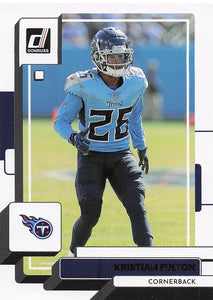2022 Donruss Football Kristian Fulton #73