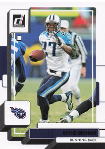 2022 Donruss Football Eddie George #75