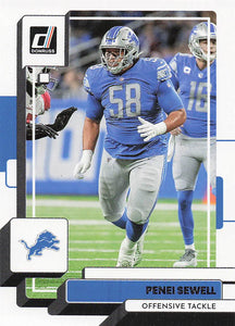 2022 Donruss Football Penei Sewell #86